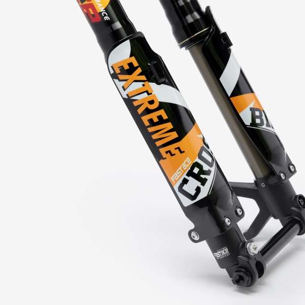 Front Suspension (fork) FastAce Red Cap for TL45, Sting, Sting R for Talaria electric dirt bikes — view 4
