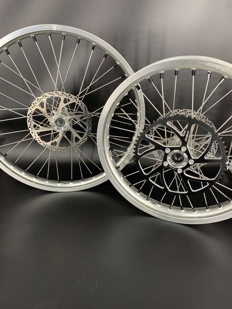18/21 Complete Wheel Set for Talaria electric dirt bikes — view 1