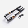 Front Suspension (fork) FastAce Red Cap for TL45, Sting, Sting R for Talaria electric dirt bikes — view 1
