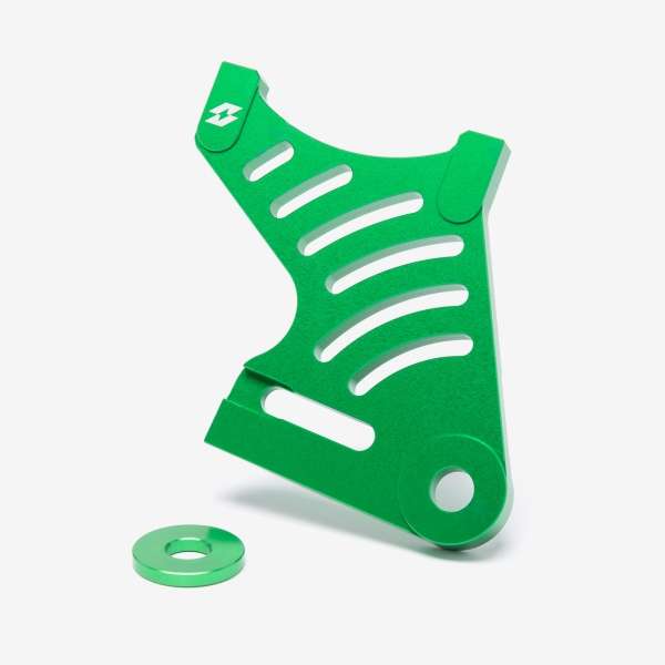 Full-E Charged Rear Brake Disc Bracket Aluminium Green for Talaria electric dirt bikes