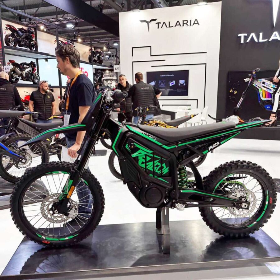 Talaria Dragon electric dirt bike — official photo 2