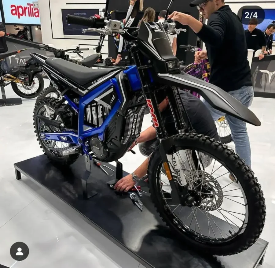 Talaria Dragon electric dirt bike — official photo 9
