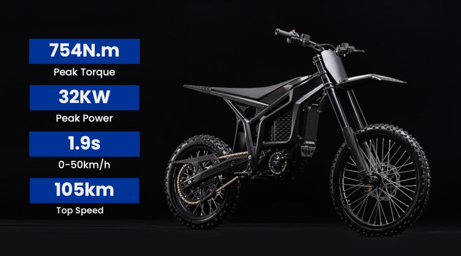 Talaria Komodo electric dirt bike — official photo 4