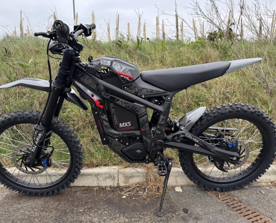 Talaria Sting MX5 Pro “Competizione 50s” 82v 21Kw electric dirt bike — official photo 9